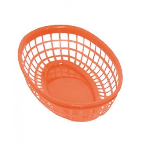 BB96R Red Oval Fast Food Basket