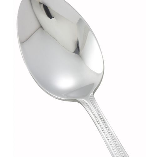 Dots design teaspoons stainless steel mirror finish winco 0005-01,set of 3 dozen for sale