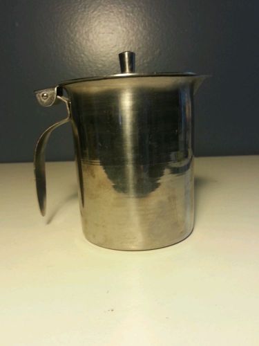 Adcraft Stainless Steel Creamer Milk Server for Restaurant. Retro cool.