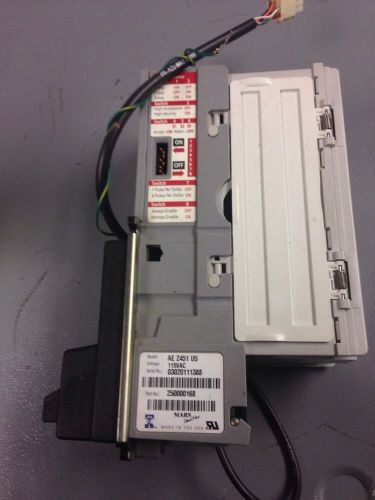 MEI Mars 2000 Series 115VAC Bill Acceptor AE2451 (untested)