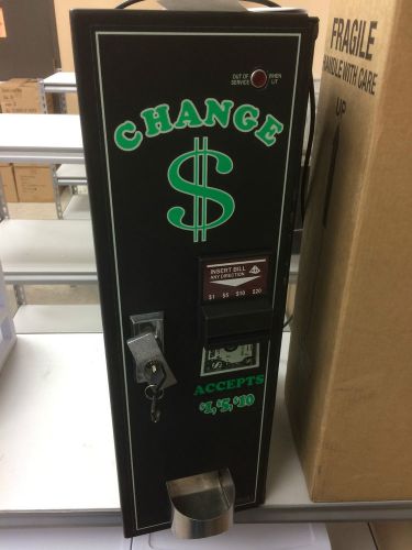 Remanufactured american changer ac1001 singe hopper change machine for sale