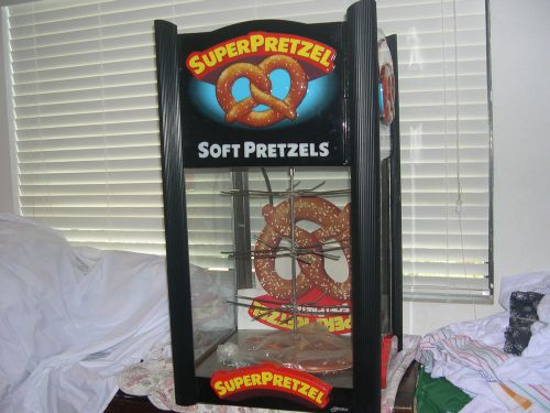 &#039;NEW&#039; J &amp; J  SNACKS FOODS 850 SUPER PRETZEL  SOFT  PRETZEL WARMER  AND  DISPLAY