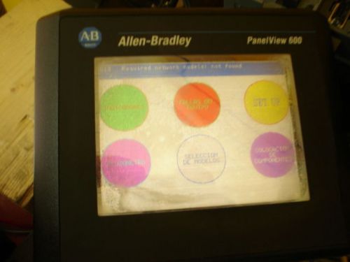 ALLEN BRADLEY PANELVIEW 2711-T6A3L1, SER B REV C  FRN  4.43