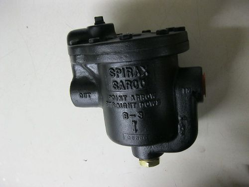 Spirax Sarco B-3 C91 62795 Cast Iron Inverted Bucket Steam Trap 1&#034; npt 250 psig