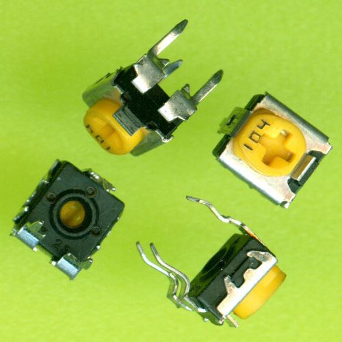 75x Panasonic TRIMMER POTENTIOMETER 100K LINEAR 0.1W 50V 210° VERTICAL PCB POT †