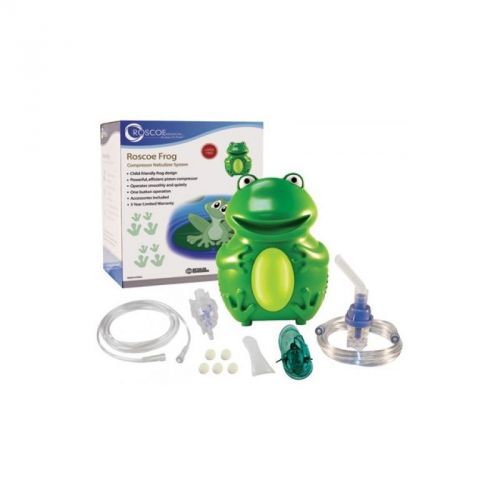 Roscoe Frog Compressor Nebulizer for asthma, respiratory treatments