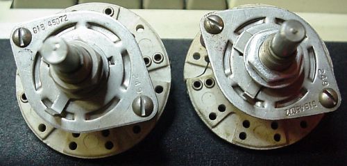 Rotary switches gib 45072 lot of 2 nos sp3t ceramic wafer 30 degree for sale