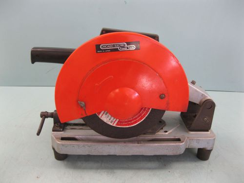 Chicago electric power tools 12&#034; cut-off saw 923 model f10 (jaw) for sale