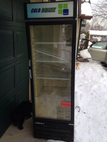 Turbo Air MERCHANDISER DISPLAY Cooler W/ 1 GLASS DOOR. Nice