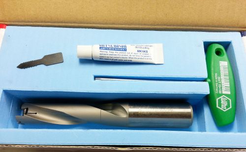 Mitsubishi  .0847&#034;- .0855&#034; TAWSN0056 Coolant Fed Indexable Drill *NR* (NN 496)