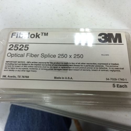 3m fibrlok 2525 fiber optic splices for sale