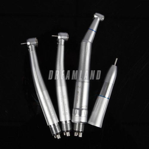 2* Dental Fiber Optic High Handpiece 4 Hole Inner Water Contra Angle GEIT-1 USAA