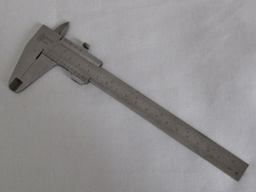 Vintage Vernier Caliper Stainless Precision Measure Tool ~ WT Brand