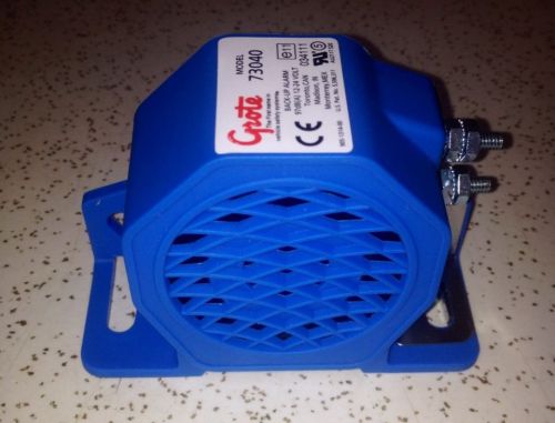 GROTE 73040 Back Up Alarm, 97dB, Blue, 3-5/16&#034; H