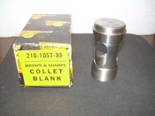 Brown Sharpe #2 Screw Machine Collet Blank 210-1057-99