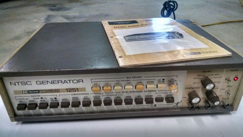 BK Precision 1251 NTSC Color Bar Generator