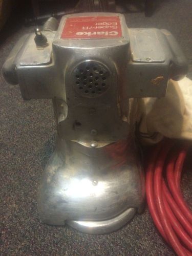 CLARKE SUPER 7R FLOOR EDGER SANDER IN EXCELLENT WORKING CONDITION