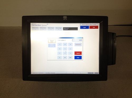 NCR RealPOS 21 POS Terminal 7443-2131-8801 15&#034; Color Touchscreen