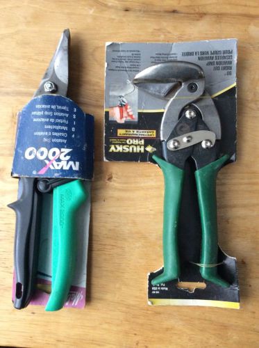 MALCO Max 2000 Aviation Snips &amp; Husky 90* Right Angle Snips New**