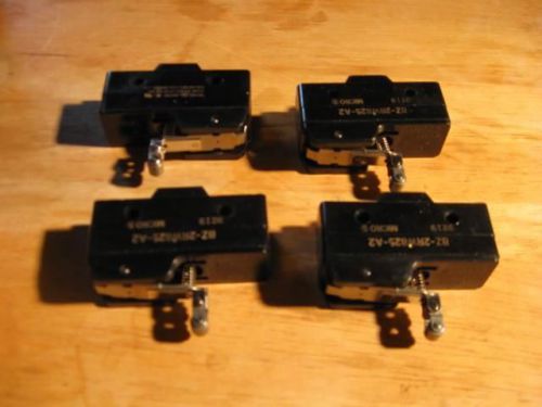 Honeywell BZ-2RW825-A2 Micro Limit Switch 15 Amp 125 250 480 VAC Box of 4 Lot