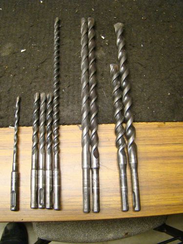 HILTI   BRAND CONCRETE MASONRY DRILL BITS.