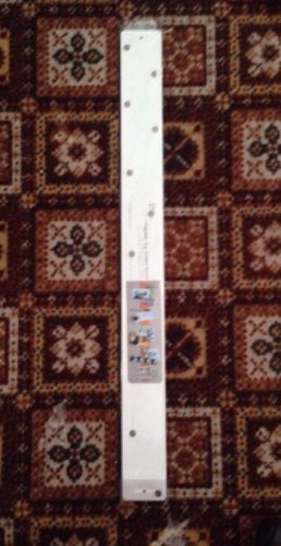 White Three By Three Seattle. Magnetic Strip Memo Bulletin Board. 2.5&#034; X 28&#034;