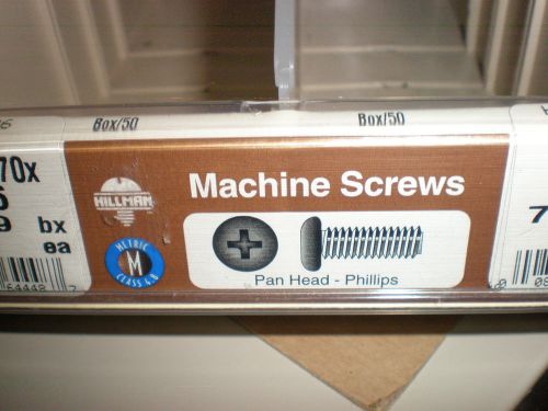 Hillman M4-.70 mixed length  pan Phillips head screws (483) total grade 8.8 M4