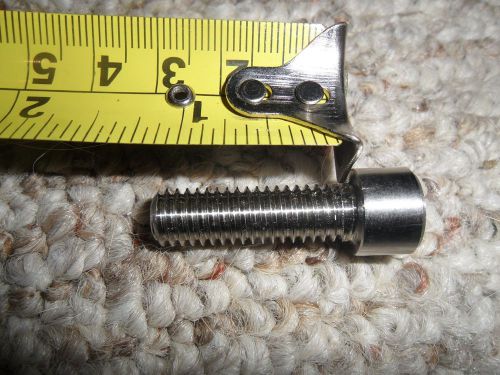 3/8-16 x 1-1/4&#034; SS Hex Socket Head Cap Screw ASTM A193-B8S Nitronic 60®  Lot 135