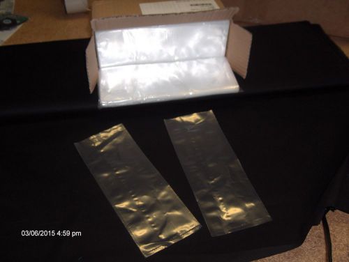 3 x 8 2mil  clear flat bags 900 ct