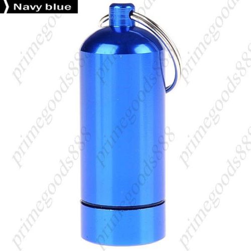 Waterproof Bottom Concave Medicine Bottle Pill Holder Medicine in Blue