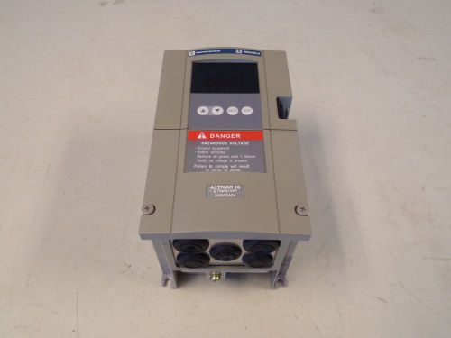 Telemecanique square d atv18u18m2 1 hp vfd altivar 18 .75 kw 200/240 v 1 phase for sale