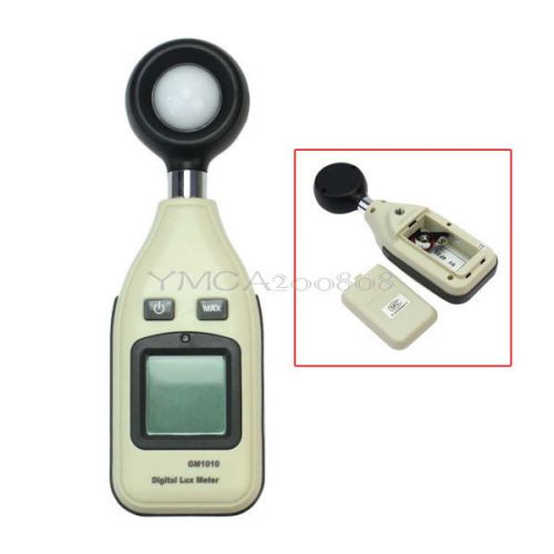 GM1010 200,000 Lux Light Meter Luxmeter Luminometer Lux/FC Backlight Function