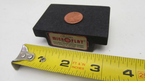 PRECISION COLLINS MICRO-FLAT MINI GRANITE STONE 3&#034; x 2&#034;