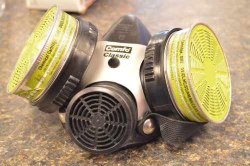 MSA Comfo Classic Respirator w. 2 Cartridges NEW UNUSED