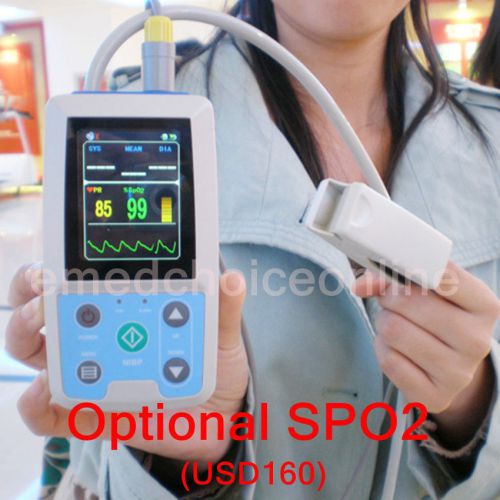 Pulse `Blood Presure Holter ABPM 50 Ambulatory Blood Pressure w/ 3 cuffs Good!!!