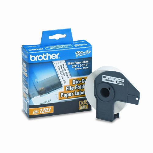 Brother DK1203 Die-Cut File Folder Labels