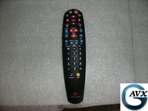 Polycom vsx 7000e, 8000, 7000 german remote control for videoconference qdx 6000 for sale