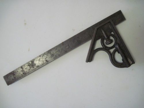 Starrett No. 4 Combination Square 12&#034; Vintage Machinist Square