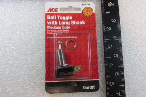 Switch Long Shank Toggle Screw 6 Amp 125 Volt  3 Amp 250 Volt SPST USA Seller  !