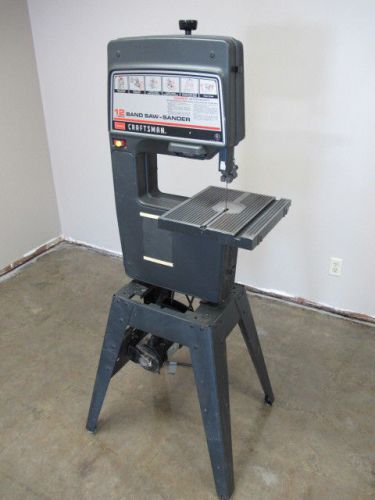 Craftsman Model 113.243310 12&#034; Vertical Band Saw