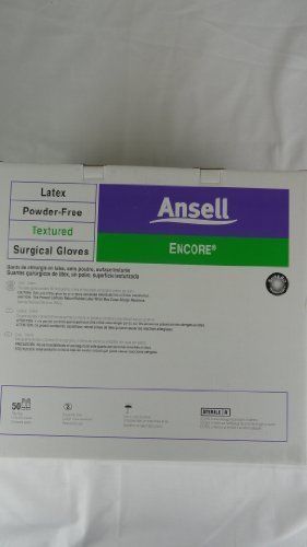 Encore powder-free sterile surgical gloves by ansell for sale