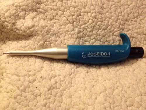 Poseidon Brand Single Channel Pipette 0.5-10 ul