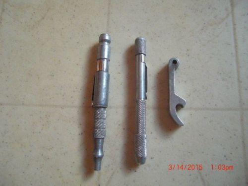 Aluminum Soapstone Scriber Holder Marking Tools Lot of Three