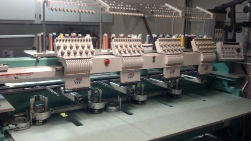 Tajima Commercial 4 head Embroidery Machine - TMFX II-C1204