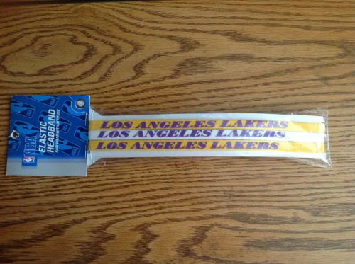 LOS ANGELES LAKERS NBA ELASTIC HEADBANDS (QTY. 3)