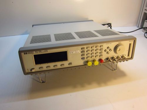 HP / Agilent 81110A 330 MHz Pulse Pattern Generator