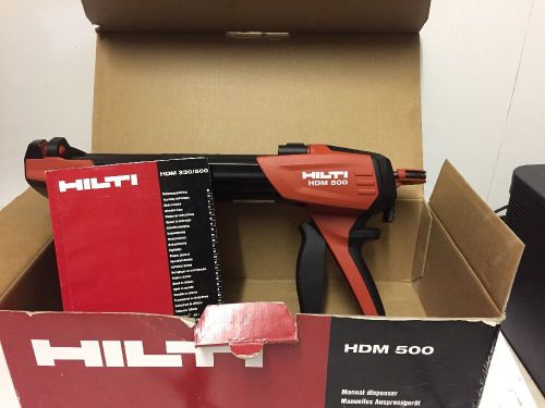 HILTI HDM500  MANUAL DISPENSER