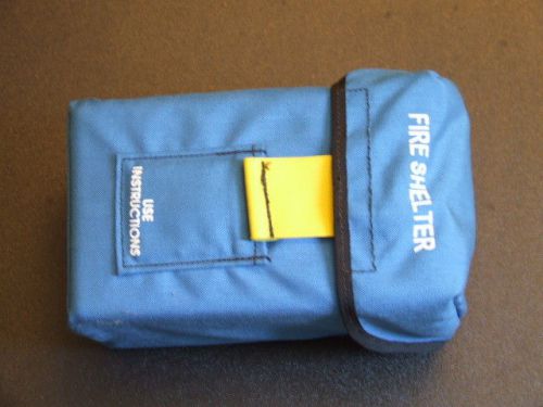 Wildland firefighting emergency Fire shelter