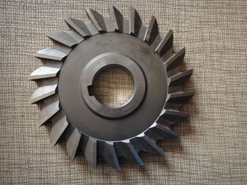 CLEVELAND TWIST DRILL == 22 TEETH == MILLING CUTTER == 4 X 3/8 X 1 HS C