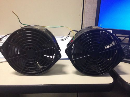 2 ebm papst fans  w2s130-aa03-01  2 fans 150x55mm 230vac cooling fans 39w for sale